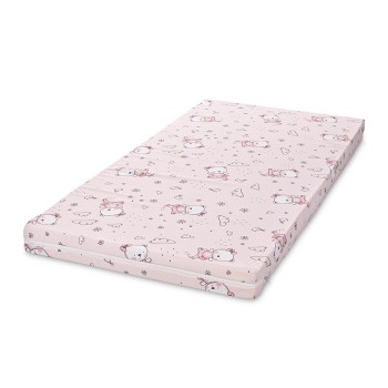 MATTRESS CLASSIC 70/140-9 CM PINK BALLERINA BEAR