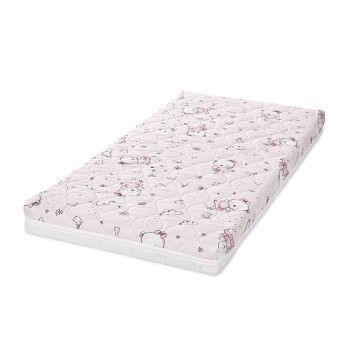 MATTRESS HAVANA 60/120-10 CM PINK BALLERINA BEAR
