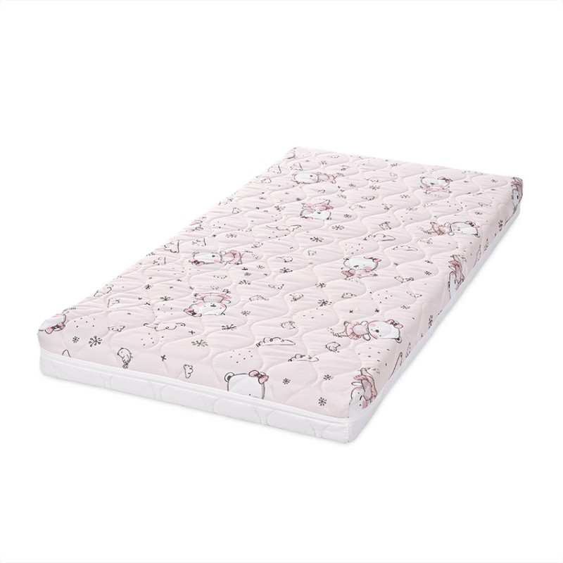 MATTRESS HAVANA 60/120-10 CM PINK BALLERINA BEAR