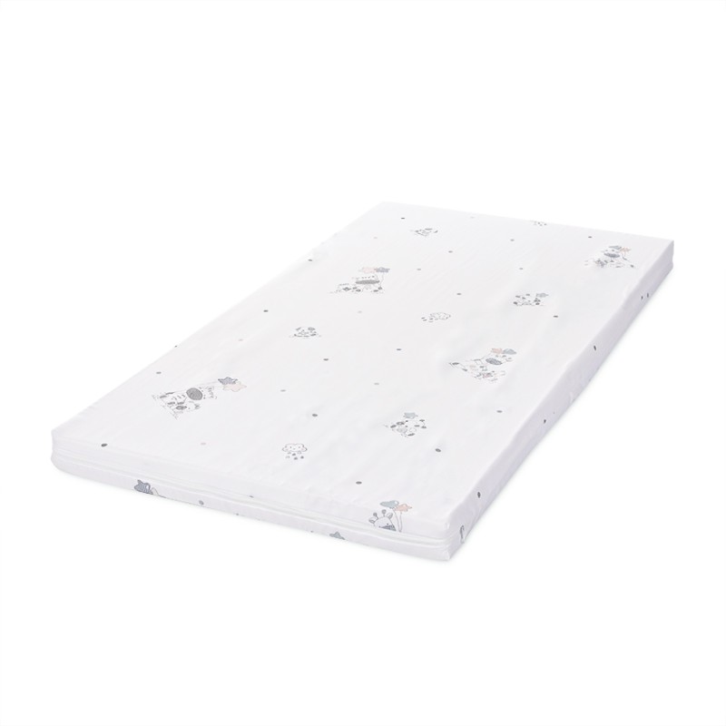 MATTRESS CLASSIC FOAM 60/120-6CM GREEN GIRAFFE