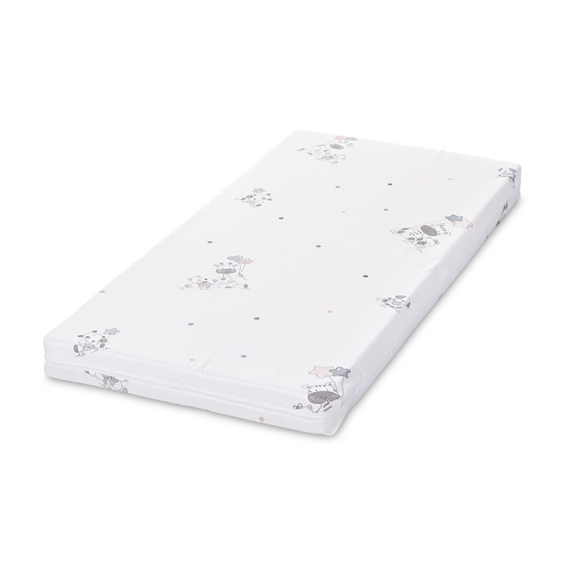 MATTRESS CLASSIC FOAM 90/42/6 CM GREEN GIRAFFE