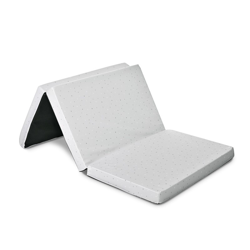 FOLDING MATTRESS 60/120/5 CM GREY SKY