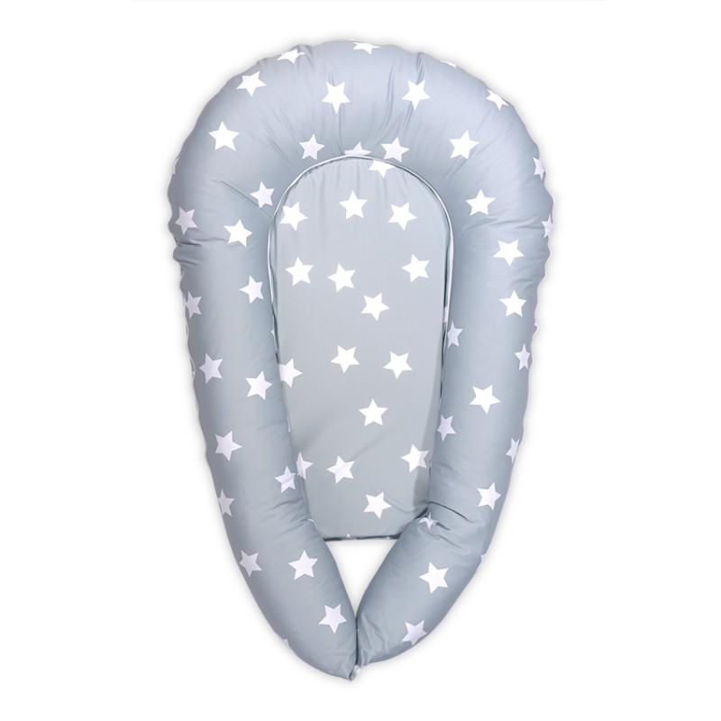 BABY NEST BLUE GREY MIST