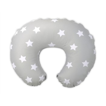 NURSING PILLOW HAPPY STARS GRAY