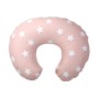 NURSING PILLOW HAPPY STARS PALE BLUSH