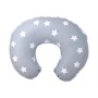 NURSING PILLOW HAPPY STARS BLUE GREY MIST