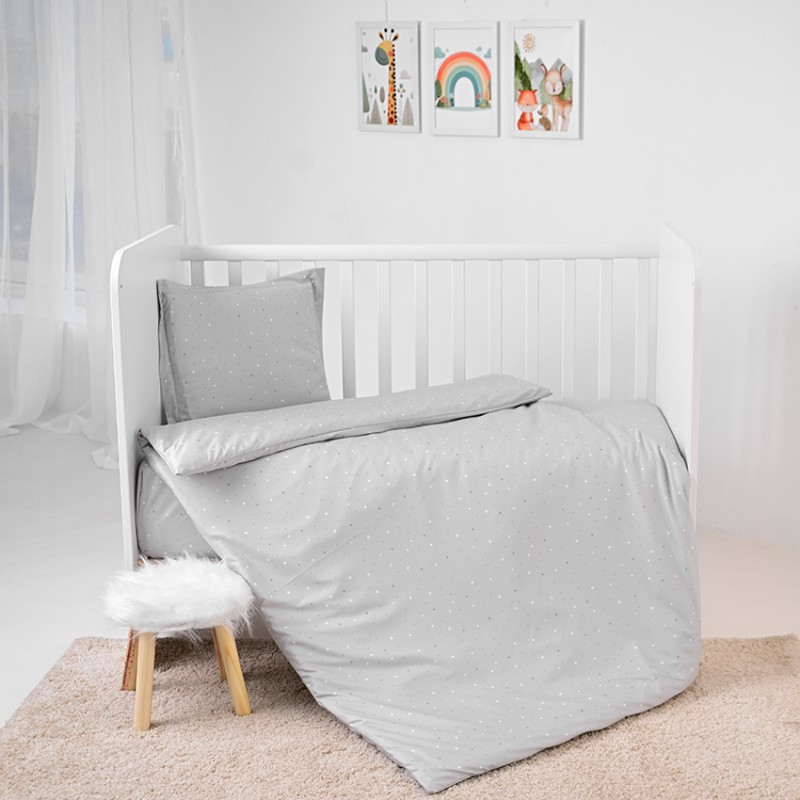 SET 3 PCS  COSY RANFORCE GREY SKY