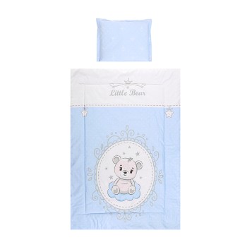SET 3 PCS  COSY RANFORCE LITTLE BEAR BLUE