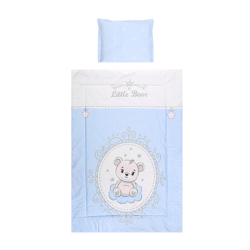 SET 3 PCS  COSY RANFORCE LITTLE BEAR BLUE