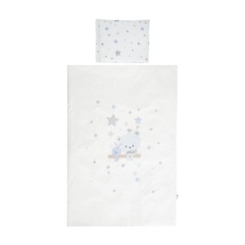 SET 3 PCS  COSY RANFORCE BEAR WITH SWING BLUE