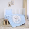 SET 5 PCS  COSY RANFORCE LITTLE BEAR BLUE