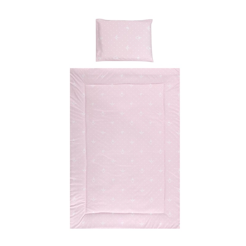 SET 5 PCS  COSY RANFORCE LITTLE BEAR PINK