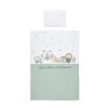 BEDDING SET 3  PIECES  HAPPY FRIENDS MINT