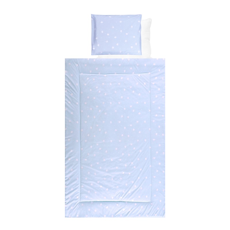 SET LORELLI - 4 PARTS RANFORCE TRAIN BLUE