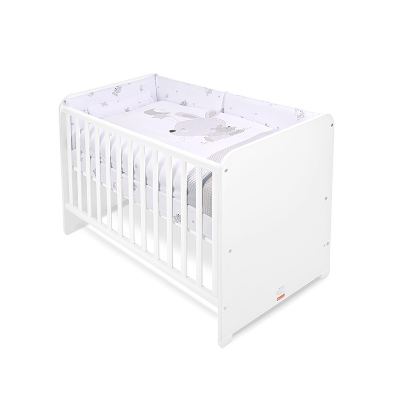 SET SMILE LITTLE RABBITS GREY