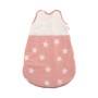 SLEEPING BAG SUMMER 0-6M STARS PALE BLUSH