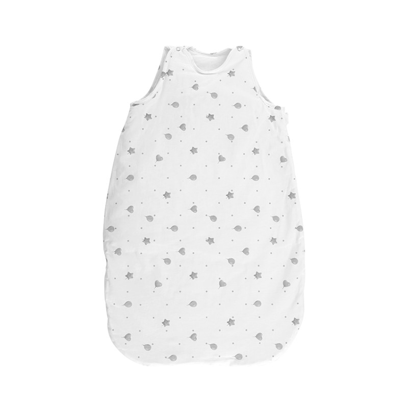 SUMMER SLEEPING BAG 80 CM TRAIN GREY