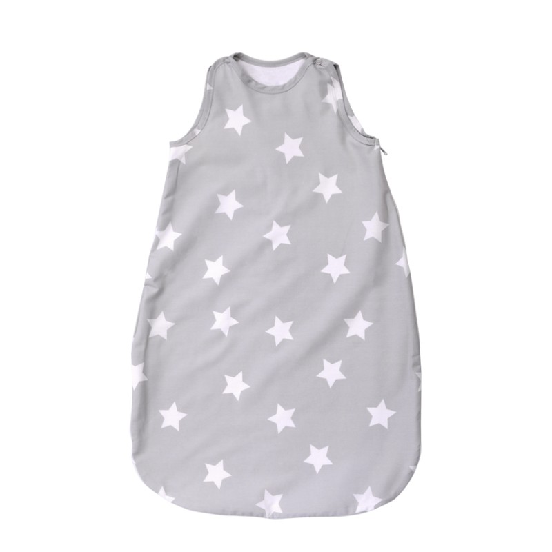 SUMMER SLEEPING BAG 100 CM  RANFORCE STARS GRAY