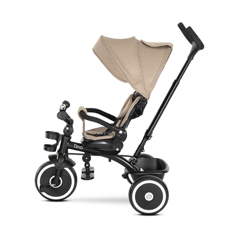 TRICYCLE TINO BEIGE WITH 360 ROTATION