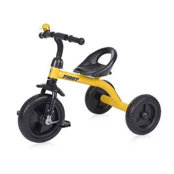 CHILDREN TRICYCLE FIRST YELLOW