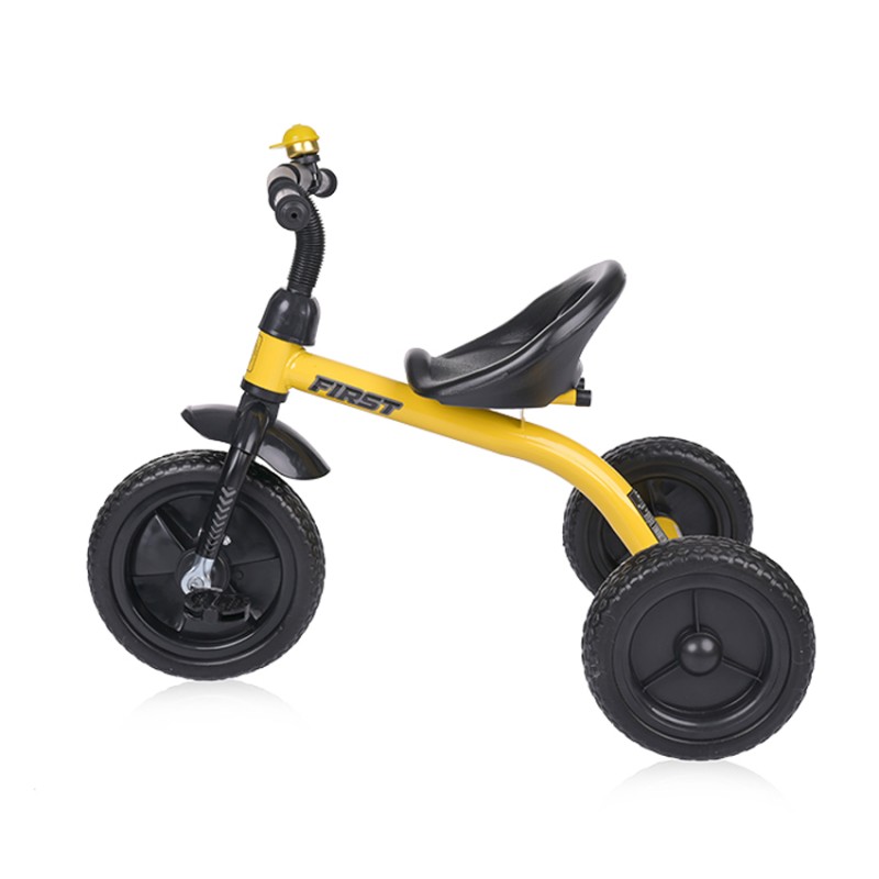 CHILDREN TRICYCLE FIRST YELLOW