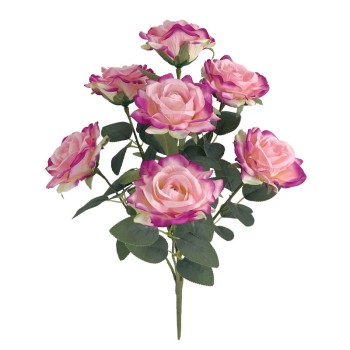 ΜΠΟΥΚΕΤΟ ΡΟΖ/ΦΟΥΞ ΤΡΙΑΝΤΑΦΥΛΛA 8 ΛΟΥΛΟΥΔΙΑ - Υ71cm 16/80ΚΙΒ