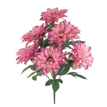 ΜΠΟΥΚΕΤΟ ΡΟΖ/ΦΟΥΞ ΧΡΥΣΑΝΘΕΜΑ 8 ΛΟΥΛΟΥΔΙΑ - Υ71cm