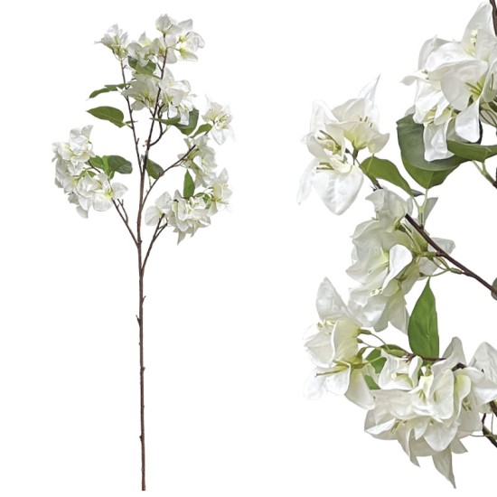 ΚΛΑΔΙ ΒΟΥΚΑΜΒΙΛΙΑΣ ΛΕΥΚΟ - Υ108cm 24/144KIB ΚΛΑΔΙ ΒΟΥΚΑΜΒΙΛΙΑΣ ΛΕΥΚΟ - Υ108cm 24/144KIB
