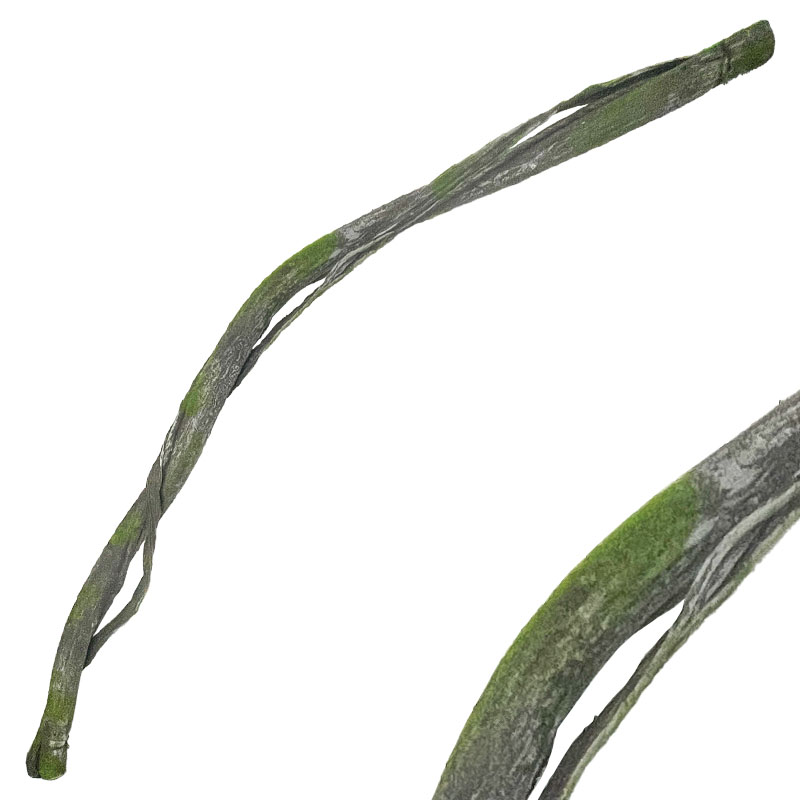 ΚΛΑΡΑ ΚΑΦΕ/ΠΡΑΣΙΝΟ ΜΕ ΒΡΥΑ & ΕΞΤΡΑ ΦΛΟΙΟ ΕΥΚΑΜΠΤΗ - Υ180cm 24/96KIB