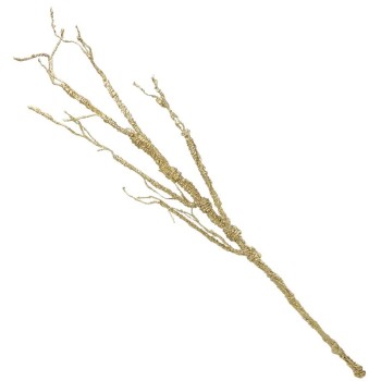ΚΛΑΔΙ ΔΙΑΚΟΣΜΗΣΗΣ ΧΡΥΣΟ ΜΕ ΓΚΛΙΤΕΡ - 22x10x116cm 12/120ΚΙΒ