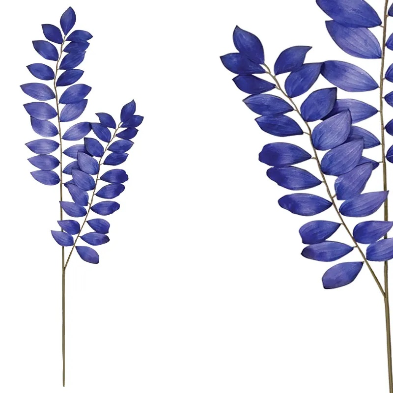 ΔΙΑΚΟΣΜΗΤΙΚΟ ΚΛΑΔΙ ΦΥΛΛΑΝΘΟΣ ΜΠΛΕ - 27x110cm 24/192ΚΙΒ