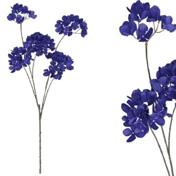 ΔΙΑΚΟΣΜΗΤΙΚΟ ΚΛΑΔΙ ΟΡΤΑΝΣΙΑΣ ΜΠΛΕ Χ6 - 34x18x114cm 12/144ΚΙΒ