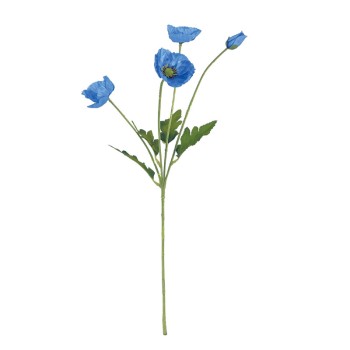 ΚΛΑΔΙ ΠΑΠΑΡΟΥΝΑ ΜΠΛΕ Χ4 ΑΝΘΗ - 57cm 24/240ΚΙΒ