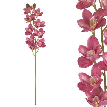 ΚΛΑΔΙ ΟΡΧΙΔΕΑ ΣΙΜΠΙΝΤΙΟΥΜ ΡΟΖ - 90cm 12/144ΚΙΒ