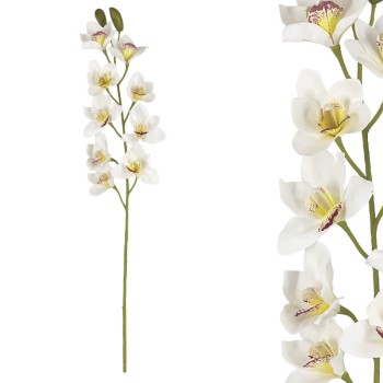 ΚΛΑΔΙ ΟΡΧΙΔΕΑ ΣΙΜΠΙΝΤΙΟΥΜ ΛΕΥΚΟ - 90cm 12/144ΚΙΒ