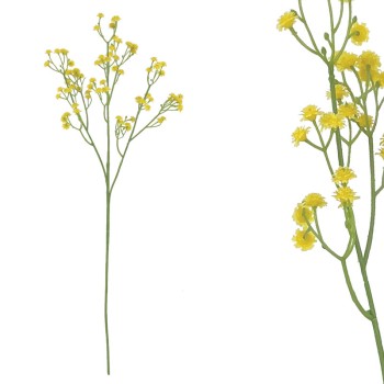 ΚΛΑΔΙ ΓΥΨΟΦΙΛΗ ΚΙΤΡΙΝΟ Χ3 ΑΝΘΗ - 57cm 60/600ΚΙΒ