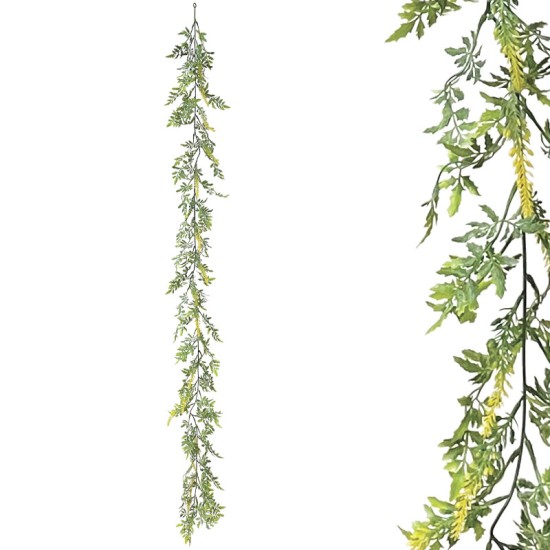 ΓΙΡΛΑΝΤΑ ΠΡΑΣΙΝΑΔΑΣ ME ΚΙΤΡΙΝΑ ΑΝΘΑΚΙΑ - Υ150cm 3/36ΚΙΒ ΓΙΡΛΑΝΤΑ ΠΡΑΣΙΝΑΔΑΣ ME ΚΙΤΡΙΝΑ ΑΝΘΑΚΙΑ - Υ150cm 3/36ΚΙΒ