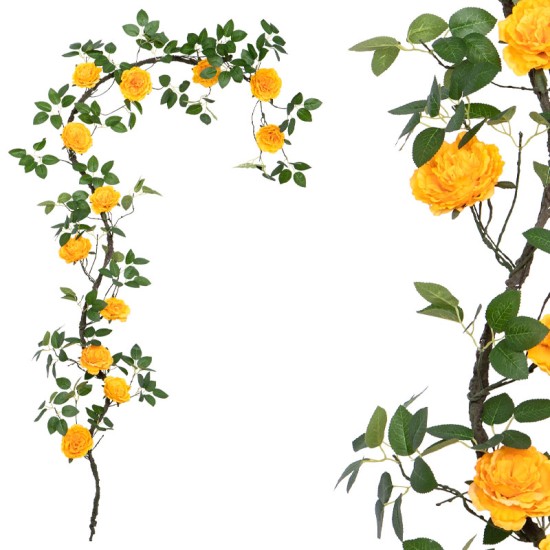 ΓΙΡΛΑΝΤΑ ΠΟΡΤΟΚΑΛΙ ΠΑΙΩΝΙΑ X12 ΑΝΘΗ - Υ240cm 100/ΚΙΒ ΓΙΡΛΑΝΤΑ ΠΟΡΤΟΚΑΛΙ ΠΑΙΩΝΙΑ X12 ΑΝΘΗ - Υ240cm 100/ΚΙΒ