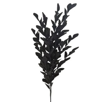 ΚΛΑΔΙ FOAM ΦΥΛΛΑ ΧΩΝΑΚΙΑ ΜΑΥΡΟ - Φ30x110cm 6/36ΚΙΒ