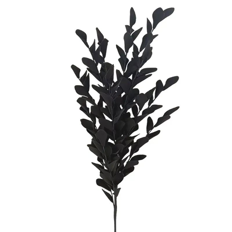 ΚΛΑΔΙ FOAM ΦΥΛΛΑ ΧΩΝΑΚΙΑ ΜΑΥΡΟ - Φ30x110cm 6/36ΚΙΒ