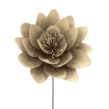 ΛΟΥΛΟΥΔΙ FOAM ΑΝΘΟΣ ΛΩΤΟΥ ΚΑΦΕ - Φ30x80cm 12/48ΚΙΒ