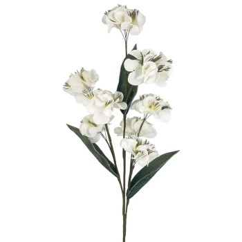 ΚΛΑΔΙ FOAM ΛΕΥΚΟ ΓΑΡΔΕΝΙΑ Χ8 ΛΟΥΛΟΥΔΙΑ - Φ95x25cm 4/32KIB