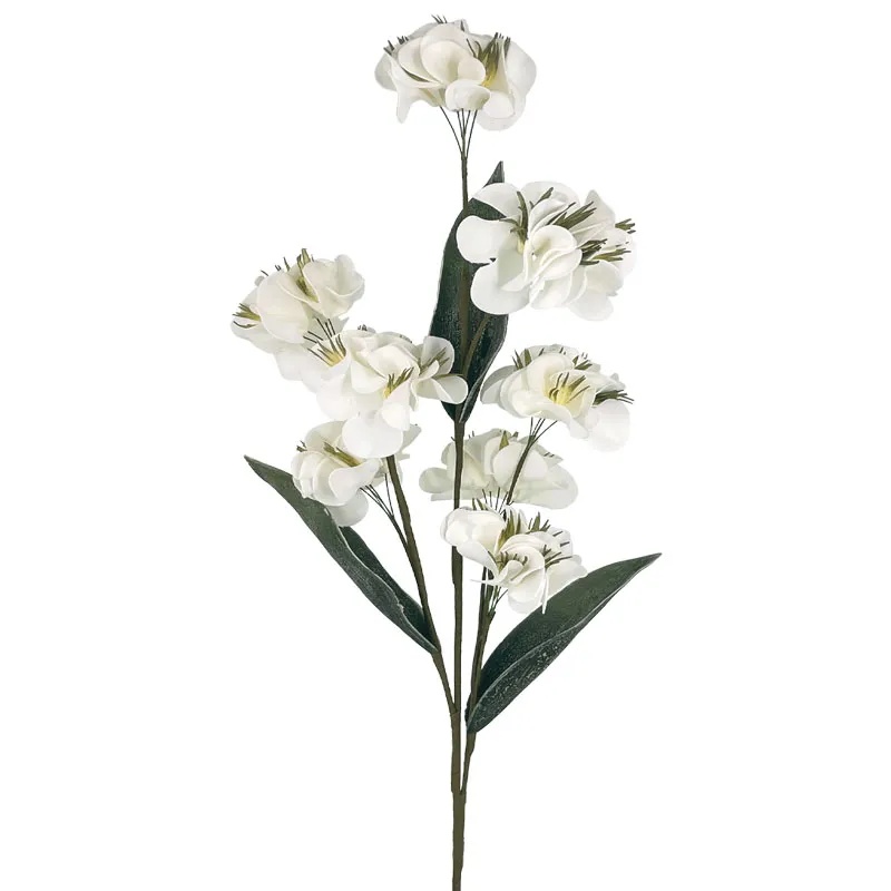 ΚΛΑΔΙ FOAM ΛΕΥΚΟ ΓΑΡΔΕΝΙΑ Χ8 ΛΟΥΛΟΥΔΙΑ - Φ95x25cm 4/32KIB