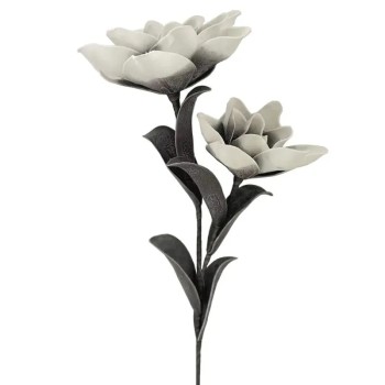 ΚΛΑΔΙ FOAM ΓΚΡΙ ΑΝΘΗ Χ2 - Φ100x20cm 8/48KIB