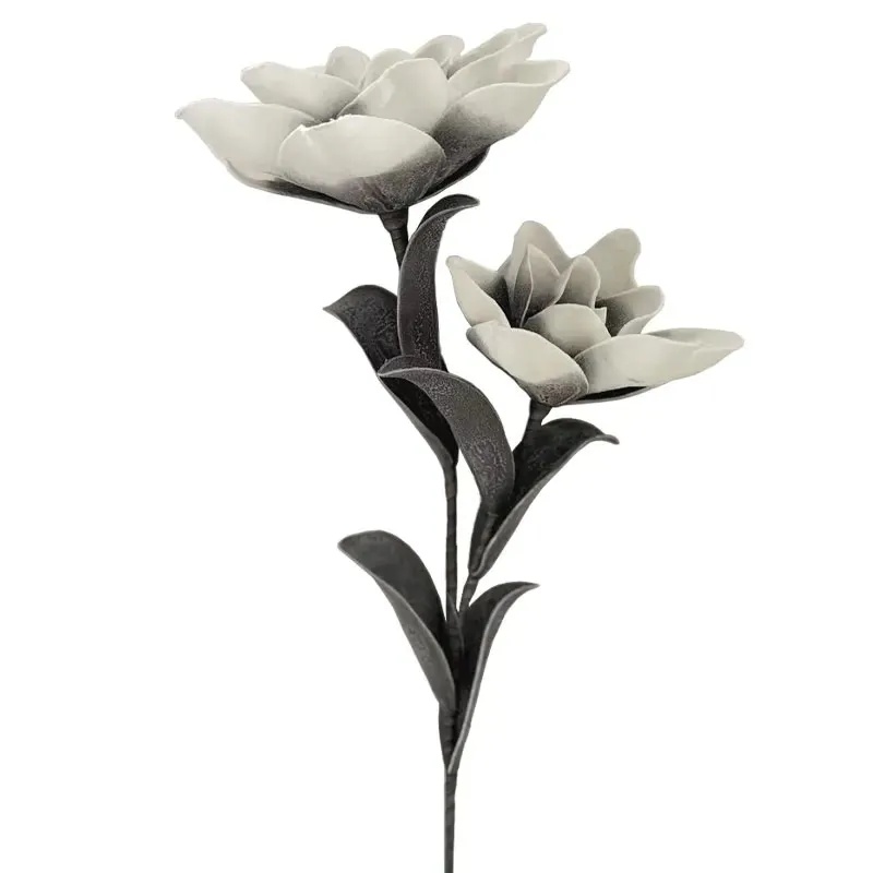 ΚΛΑΔΙ FOAM ΓΚΡΙ ΑΝΘΗ Χ2 - Φ100x20cm 8/48KIB