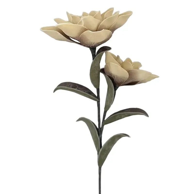 ΚΛΑΔΙ FOAM ΜΠΕΖ/ΚΑΦΕ ΑΝΘΗ Χ2 - Φ100x20cm 8/48KIB