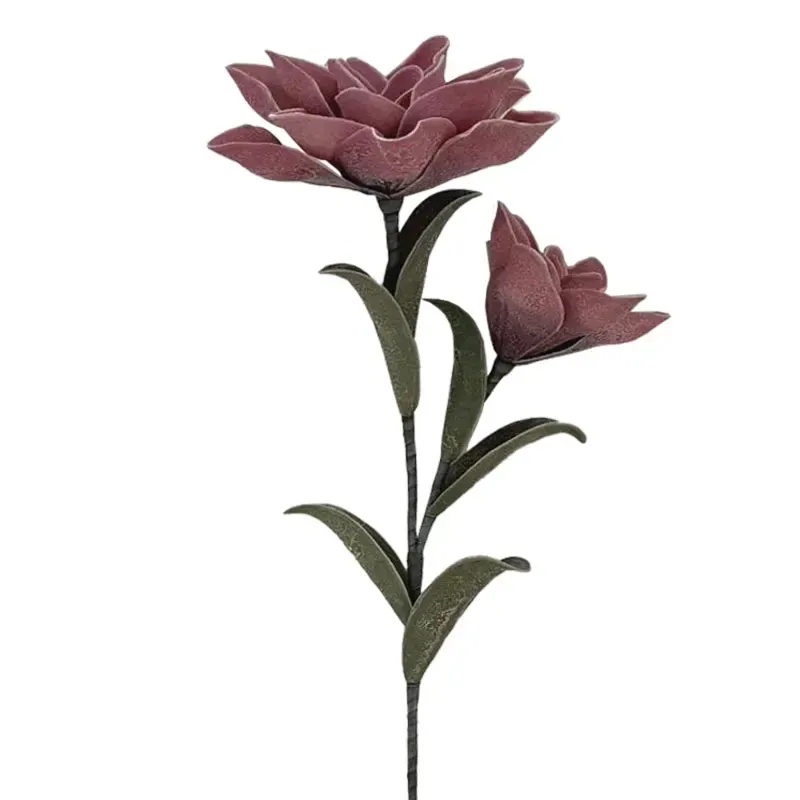 ΚΛΑΔΙ FOAM ΒΟΥΡΓΟΥΝΔΙ ΑΝΘΗ Χ2 - Φ100x20cm 8/48KIB