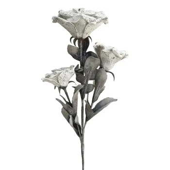 ΚΛΑΔΙ FOAM ΓΚΡΙ ΠΙΤΣΙΛΩΤΟ Χ3 ΛΟΥΛΟΥΔΙΑ - Φ95x20cm 8/48KIB