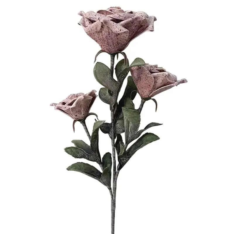 ΚΛΑΔΙ FOAM ΡΟΖ/ΜΩΒ ΠΙΤΣΙΛΩΤΟ Χ3 ΛΟΥΛΟΥΔΙΑ - Φ95x20cm 8/48KIB