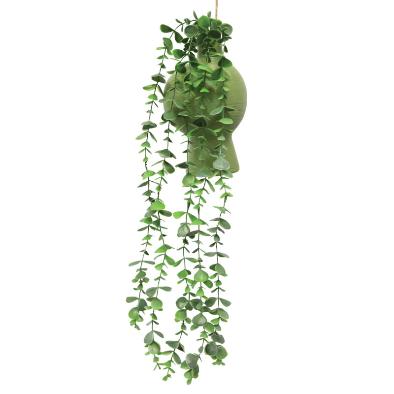 ΚΡΕΜΑΣΤΗ ΣΤΑΜΝΑ ΠΡΑΣΙΝΗ ΕΥΚΑΛΥΠΤΟΣ - 16x8x52cm 12/ΚΙΒ